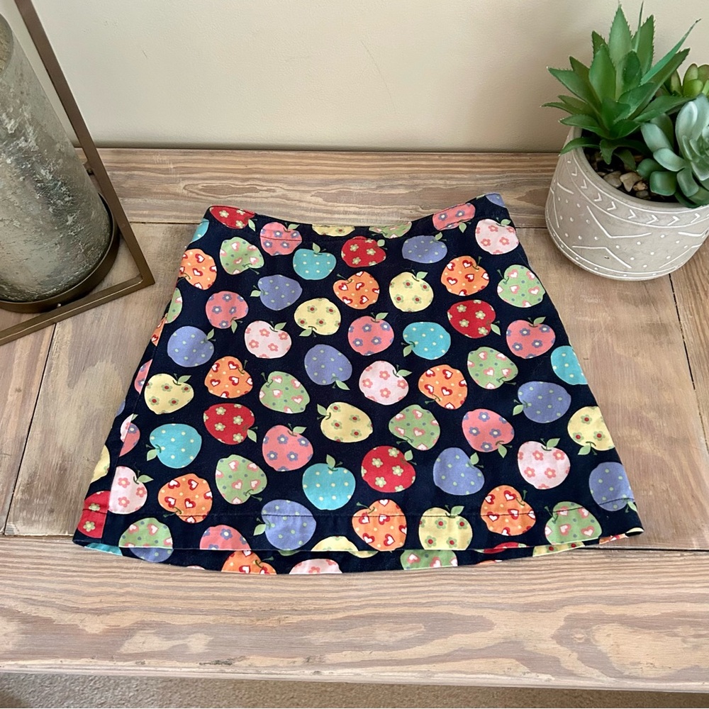 Talbots Kids Colorful Apples Skort!🍎